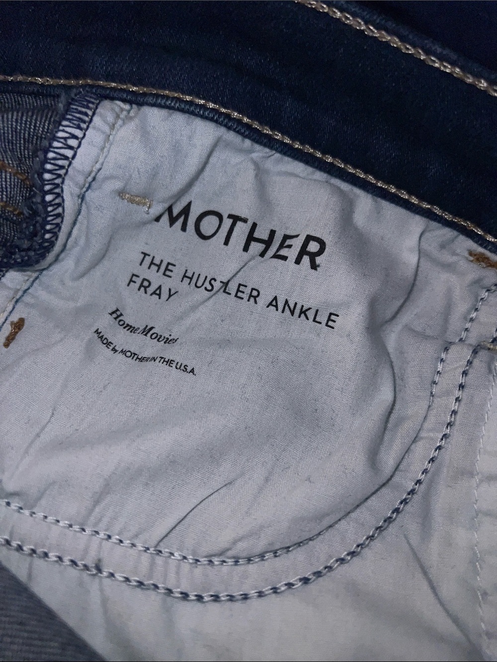 MOTHER The Hustler Ankle Fray - Picture 6 of 9